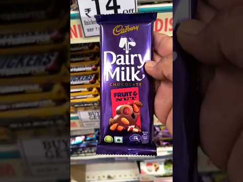 Cadbury dairy milk fruit and nut chocolate