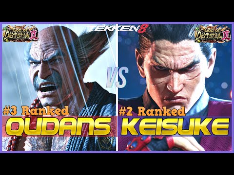 T8 ▰ QUDANS (#3 Ranked Heihachi) Vs KEISUKE (#2 Ranked Kazuya) ▰ Tekken 8 High Level Gameplay