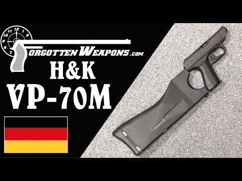 H&K VP-70M: eine innovative Maschinenpistole mit Polymerrahmen von 1973