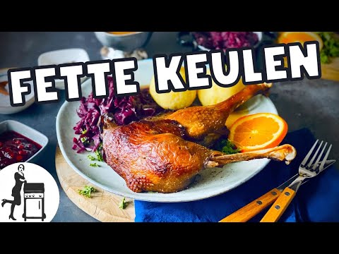 Goose Leg Recipe | The Woman at the Grill