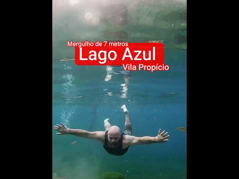 Lago Azul zul - Vila Propício - Pirenópolis.
