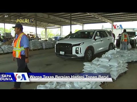 VOA - WARGA TEXAS BERSIAP HADAPI TOPAN BERYL