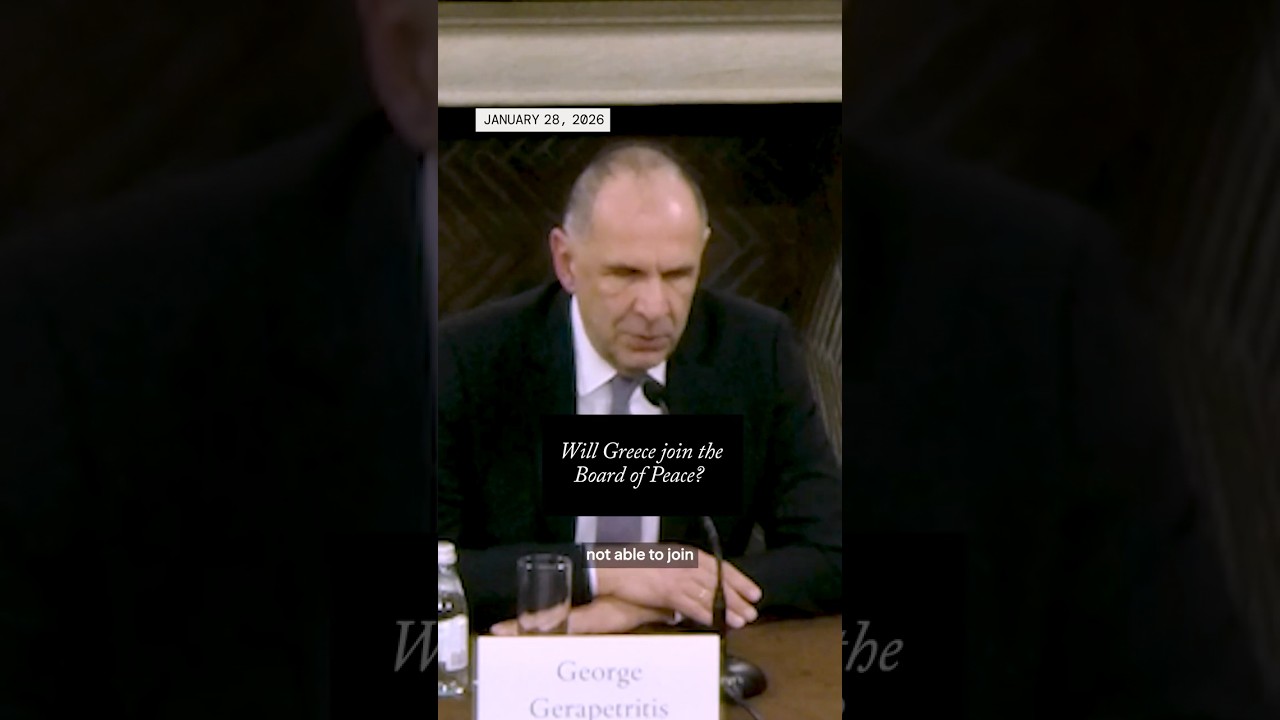 Will Greece join the Board of Peace?