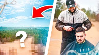 Je traverse une IMMENSE forêt pour coiffer dans un endroit secret!!!