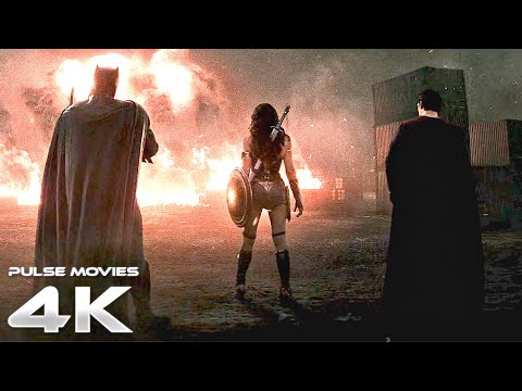 Trinity vs Doomsday Part 1 | Batman v Superman 1.43 IMAX Ratio