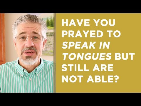 Have You Prayed to Speak in Tongues, but Still Are Unable? | Little Lessons with David Servant