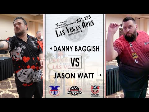 Danny Baggish vs Jason Watt | ADO 501 National Championship Mens Quarter Final | Las Vegas Open