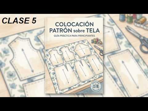 Colocación Patrón Sobre Tela. Aumentar El Patrón Base Pàra No Repetir Patrones. Emprendedora - Youtube…