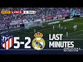 Last Minutes ATLETICO MADRID 5 2 REAL MADRID LALIGA 2025 26 Simulation Recreation