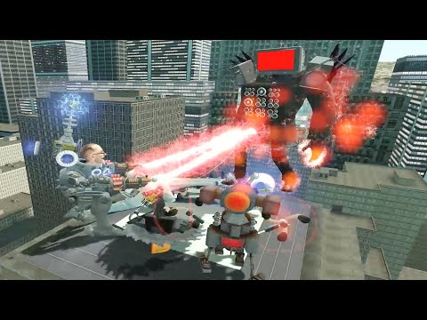 SKIBIDI TOILET TESLA – MECHA FAN VS TITAN TV MAN TITAN CAMERAMAN TITAN SPEAKERMAN  TITAN TV WOMAN