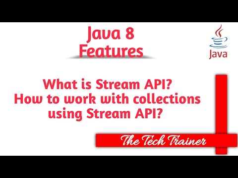 What Is Stream Api Java Java8 Java8stream Javatutorial Telugu The Tech Trainer