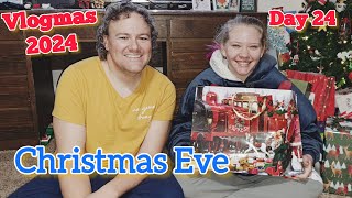 Vlogmas Day 24, Christmas Eve Presents, Last Advent Calendar Surprises, Dad Can't Stop Talking
