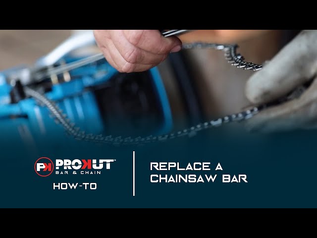 Replacing A Chainsaw Bar