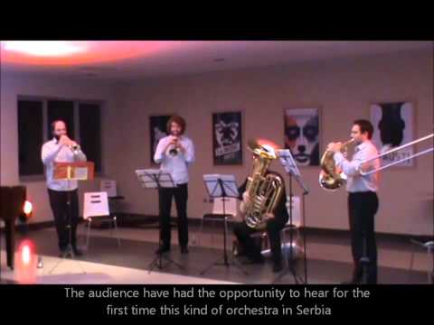 Brass Sense Quintet   Novi Sad  American Corner