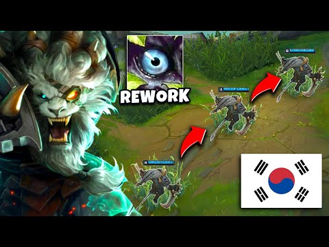Pro Players are ABUSING a New Rengar Rework Mechanic (Hyper-Carry Strategy)