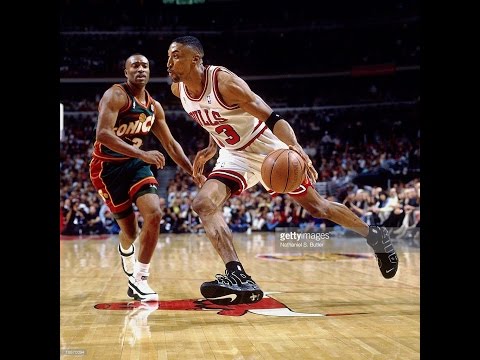 Scottie Pippen vs Supersonics (1996 NBA Finals- Game 2) - 21 Pts, 7 Rebs, 2 Stls, 2 Blks, 8-16 FGM!