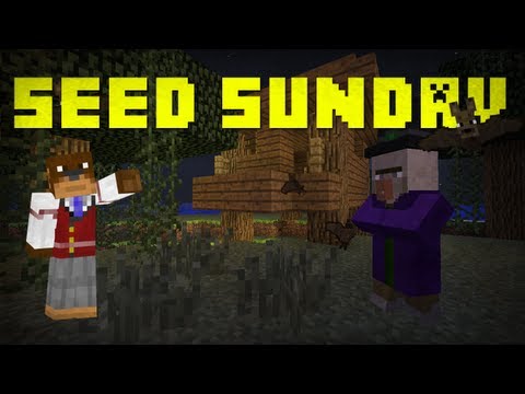 The8BitMonkey - Minecraft Seed Sunday/Monday MC1.4.2 - Ep20 Witch Hut In A Ravine & 13 Diamonds ! ! ! (HD)