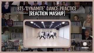 Download lagu [BTS] BTS 'Dynamite' Dance Practice | Reaction mashup mp3
