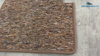 Koberec TIMZO Mammut 8018 šíře 4m koňakový