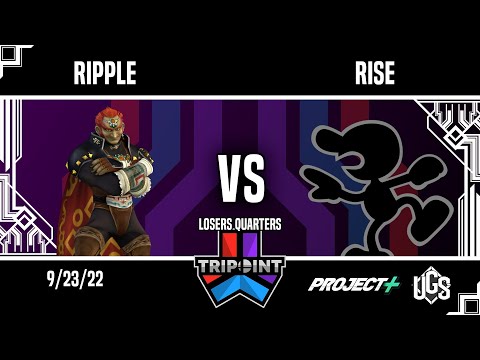 Tripoint Smash 160 - Losers Quarters - Ripple(Ganondorf) Vs. Rise(Mr Game and Watch)