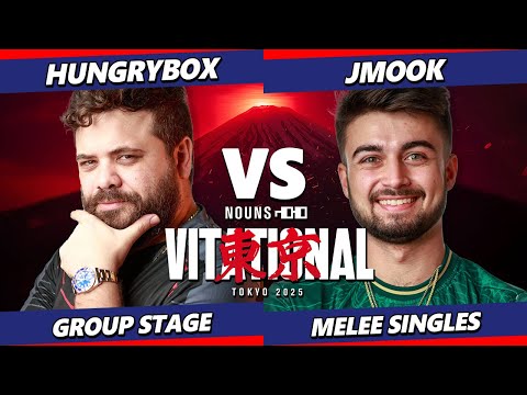 Nounsvitational 2025 - Hungrybox (Jigglypuff) Vs. Jmook (Sheik) Smash Melee - SSBM