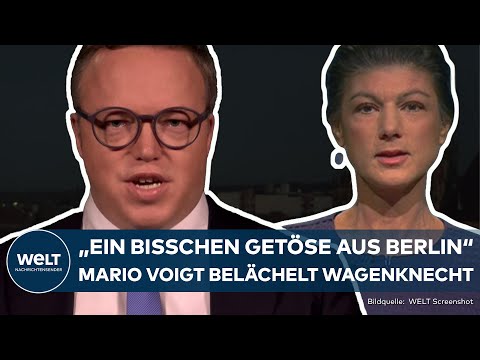 THÜRINGEN: Koalitionsverhandlungen! Wagenknecht fordert von Landes-CDU Distanzierung von Merz