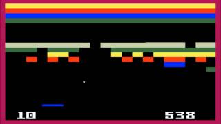 Brickout for the Mattel Intellivision (not released officially!)
