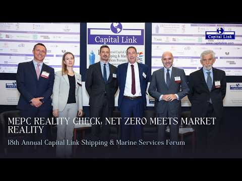 2026 18th Annual Capital Link Shipping & Marine Services Forum | Mepc Reality Check