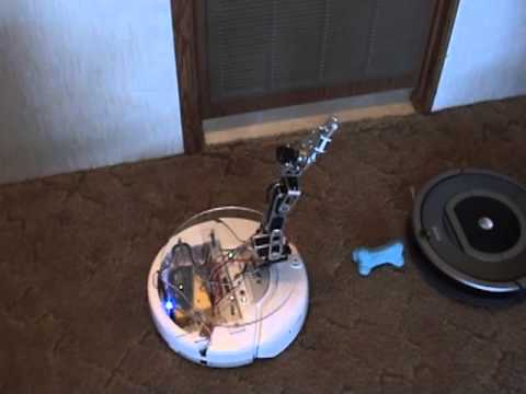 Robot's Irobot Create With An Arm