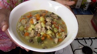 Comfort Food/ Best Creamy Chicken Vegetable Soup/ A Fall Recipe