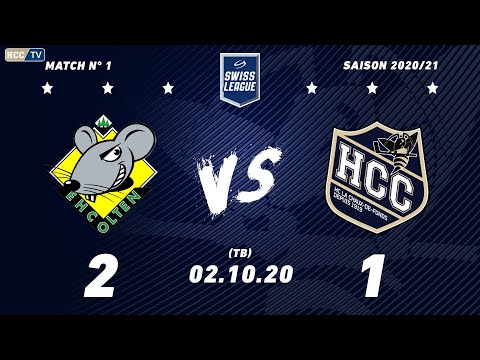 02.10.2020 EHC Olten  - HC La Chaux-de-Fonds (2-1) TB