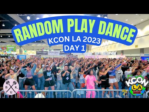 OFFICIAL RANDOM DANCE PLAY @ KCON LA 2023 (Day 1) | Hosted by Team B.U.K