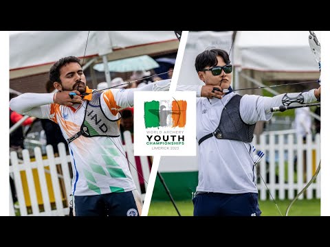 Parth Salunkhe v Song Injun – recurve men U21 gold | Limerick 2023 World Archery Youth Championships