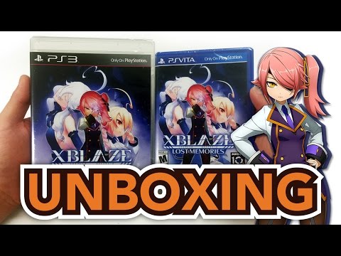 Xblaze: Lost Memories (Ps3 / PS Vita)  Unboxing!!