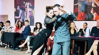 Barbarra Ferreyra y Agustín Agnez. Milonga del Recuerdo (D'Arienzo) En lo de Balmaceda 7sep23 (4/5)