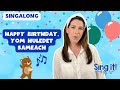Fun Songs In Hebrew And English Singalongs Jewish Toddler Jewishbirthday Birthdaysong