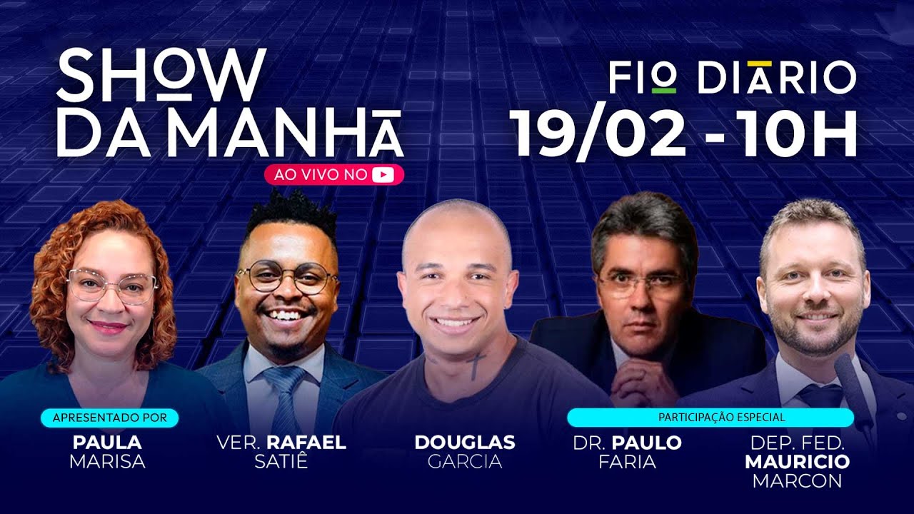 SHOW DA MANHÃ - ESCÂNDALO MASTER: A LISTA VIP DAS FESTINHAS PROIBIDAS - 19/02/2026