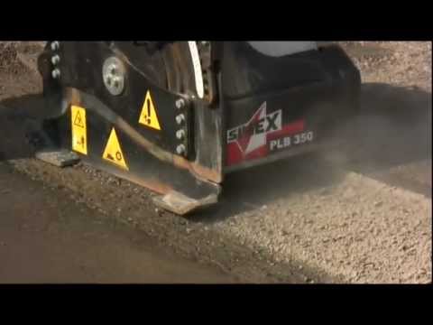 SIMEX SWINGING PLANER, IDEAL ATTACHMENT FOR TRENCHING AND POTHOLE REPAIR