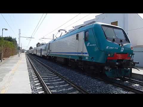 DTS E464 115+352  sul REG 22276 Fasano-Barletta, in partenza da Bari Palese!