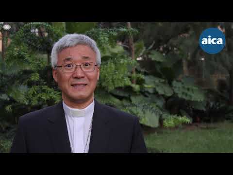 Saludo de Mons. Han Lim Moon a AICA