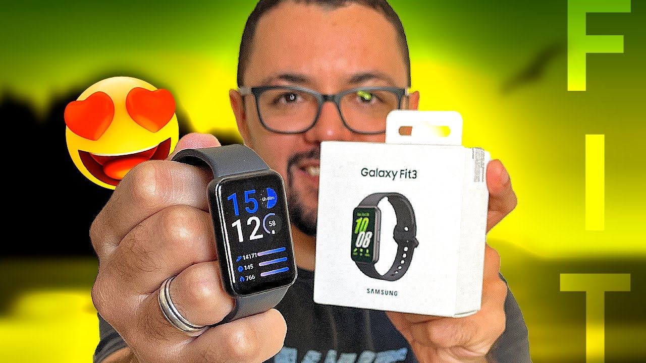 GALAXY FIT 3: A Pulseira Fitness da Samsung que é QUASE um Smartwatch!
