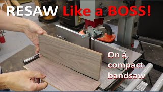Resaw Tips for a 10" Bandsaw (Laguna V10)
