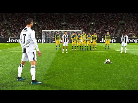 Ronaldo all free kicks for Juventus