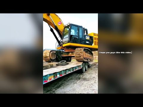 10 Dangerous Idiots Biggest Excavator Trucks  Havey Equipment Operator Fastest Climbing working