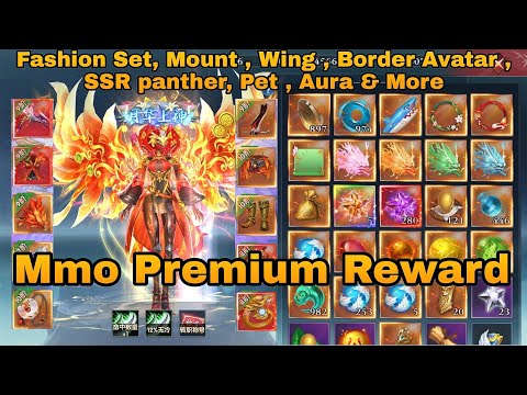 Mmo Rpg Premium Reward - Free Fashion Set, Mount , Partner SSR , Wing , Pet , Instan LV 100 & More