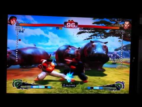 SSF4:  KoDAN (Dan) vs WAS-3 (Ryu) - 2010-10-17 Game 1