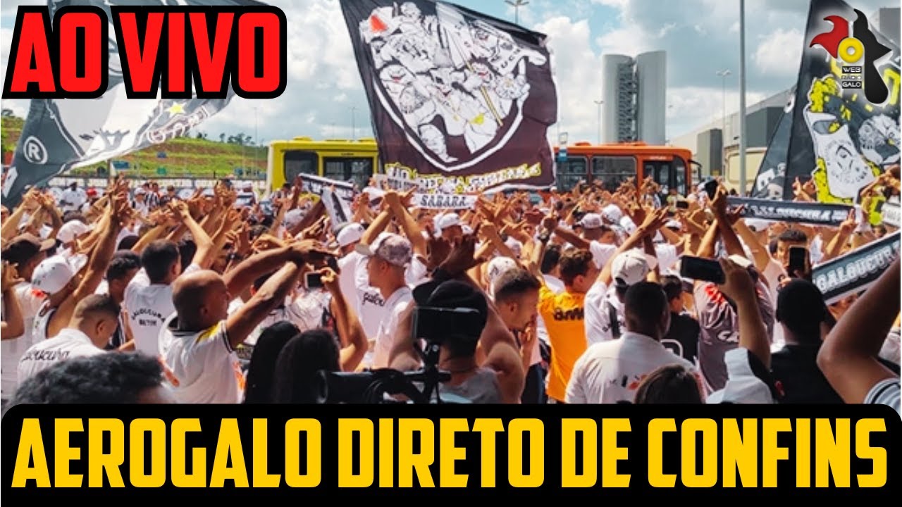 🔴 AEROGALO AO VIVO DIRETO DO AEROPORTO DE CONFINS