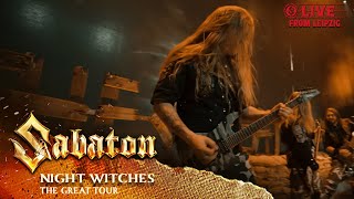 SABATON - Night Witches (Live - The Great Tour - Leipzig)