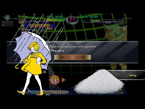 MvC2 RAGEQUIT ft.  JustPoorX-1up #2