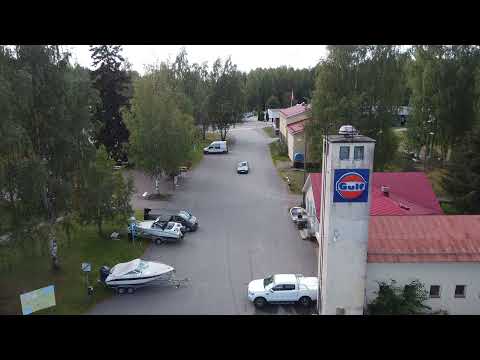 Anttolan kirkonkylän maisemia dronen silmin